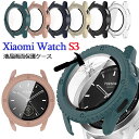 Xiaomi Watch S3 ケース 強化ガラスフィルム付き 画面保護 カバー Xiaomi Watch S3 カバー 透明ケース カバー ガラスフィルム P...