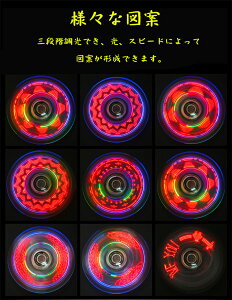 【在庫発送】【新登場】ハンドスピナー LED発光 図案形成 かっこいい 指先のコマ おしゃれ 三段階調光 超綺麗 プレゼント ハンドスピナー ストレス解消 ハンド スピナー 玩具 おもちゃ レインボー 虹色