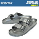 BIRKENSTOCK ARIZONA EVA metallic anthracite 1001497ビルケンシュトック サンダル アリゾナ レギュラーfit