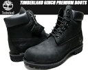 ティンバーランド ブーツ TIMBERLAND 6INCH PREMIUM BOOTS blk/blk 【ティンバーランド 6インチブーツ ブラック プレミアム】