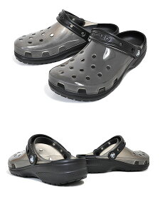 crocs CLASSIC TRANSLUCENT CLOG BLACK 206908-001 クロックス クラシック トランスルーセント クロッグ レディース ブラック 透明