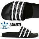 adidas ADILETTE black1/wht-blk1 280647 AfB_X AfBb^ T_ X|[c V[ pE_[ ubN