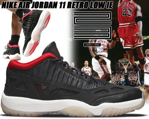 NIKE AIR JORDAN 11 RETRO LOW IE black/true red-multi-color 919712-023 ナイキ エアジョーダン 11 ロー スニーカー AJXI BRED ブラック レッド ブルズ