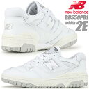 NEW BALANCE BB550PB1 width 2E WHITE GRAY j[oX 550 P550 zCg O[ EE