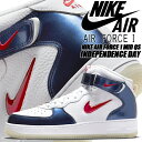 NIKE AIR FORCE 1 MID QS INDEPENDENCE DAY white/university red dh5623-101 ナイキ エアフォース 1 ミッド 07 トリコロール スニーカー AF1MID インディペンデンス デー