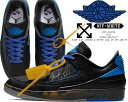 NIKE AIR JORDAN 2 RETRO LOW SP OFF-WHITE black/varsity royal dj4375-004 iCL GAW[_ 2 g SP ItzCg Xj[J[ ubN u[ CG[ AJII