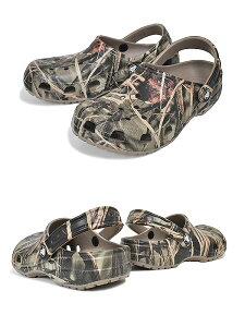 crocs CLASSIC REALTREE CLOG KHAKI 12132-260 クロックス クラシック リアルツリー クロッグ サンダル メンズ 迷彩 カモフラ