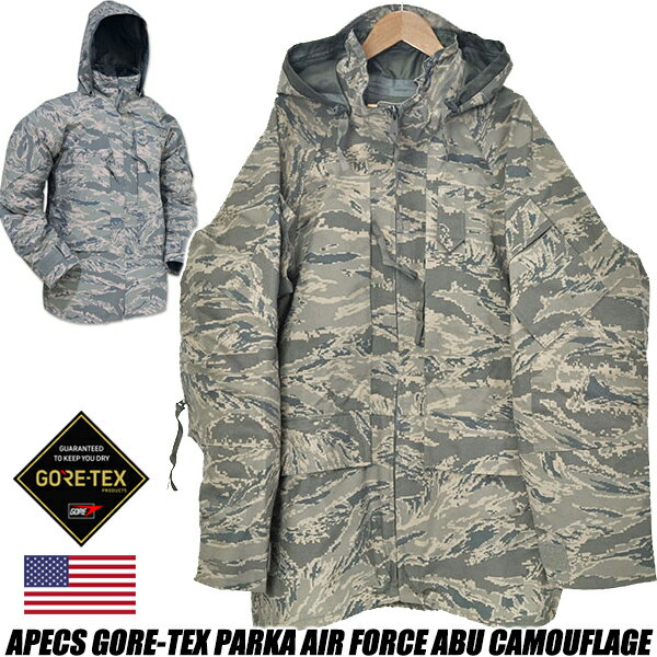 APECS GORE-TEX PARKA AIR FORCE ABU CAMOUFLAGE US