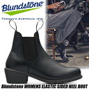 Blundstone WOMENS ELASTIC SIDED HEEL BOOT BLACK bs1671009 uhXg[ EBY GXeBbN TChSA q[ u[c fB[X 5cmq[ q[Abv U[