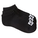 DC SHOES SPP DC ANKLE 3PK BLACK dso224238-kvj0 fB[V[V[Y AN\bNX 3pbN ubN C 3pbN  Y V[g