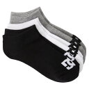 DC SHOES SPP DC ANKLE 3PK BLACK/WHITE/GREY dso224238-kvj8 fB[V[V[Y AN\bNX 3pbN ubN zCg O[ C 3pbN Y V[g