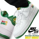 NIKE AIR FORCE 1 LOW RETRO QS WEST INDIES white/white-classic green dx1156-100 iCL GAtH[X 1 [ g NCbNXgCN EGXgCfB[Y AF1 40N