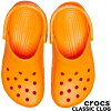 crocs CLASSIC ORANGE ZING 10001-83a クロックス クラシック クロッグ オレンジジ...