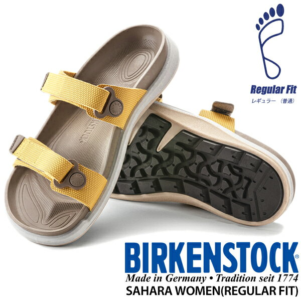 BIRKENSTOCK SAHARA (REGULAR FIT) OCHRE 1022598 ビルケンシュトック サハラ オーカー レディース サンダル スポーツ レギュラーフィット