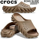 crocs ECHO SLIDE TUMBLEWEED AMARANTE 208170-2g9 NbNX GR[ XCh ^uEB[h A}g NXCg ^[{ lCr[ V[ X|[c pE_[ T_