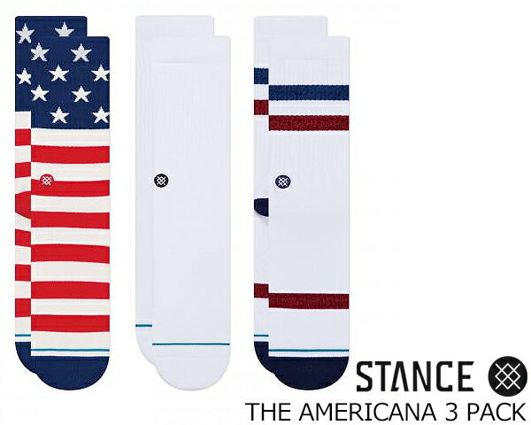 STANCE THE AMERICANA 3PACK MULTI a556a21ta3-mul X^X\bNX U AJ[i 3pbN C 3Zbg  zCg gR[ N[\bNX