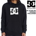 DC SHOES DC STAR PH HOODIE PULLOVER BLACK dpo224041-kvj0 ディーシーシューズ フーディ プルオーバー ブラック パーカー フード 長袖