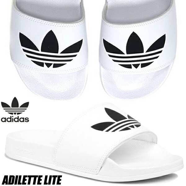 アディダス サンダル レディース adidas ADILETTE LITE FTWWHT/CBLACK/FTWWHT fu8297 アディダス アディレッタ ライト サンダル ユニセックス スライド スポーツ シャワー