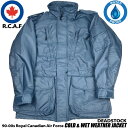 R.C.A.F COLD/WET WEATHER JACKET LIGHT NAVY DEADSTOCK MILITARY ロイヤル カナディアン エアフォース コールド ウェットウェザージャケット ライトネイビー ミリタリー デッドストック 軍物 防水 撥水