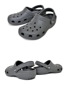 crocs CLASSIC CLOG SLATE GREY 10001-0da クロックス クラシック クロッグ スレートグレー ミュール ユニセックス サンダル