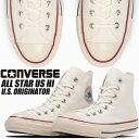 CONVERSE ALL STAR US HI WHITE/TRICO (31308190) 1sd285 コンバース オールスター US ハイ ハイカット U.S. ORIGINATOR ホワイト/トリコ スニーカー