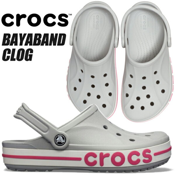 crocs BAYABAND CLOG LIGHT GREY