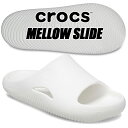 crocs MELLOW SLIDE WHITE 208392-100 NbNX E Jo[ XCh zCg T_ CgCh tH[ ` V[Y