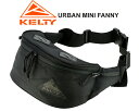 KELTY URBAN MINI FANNY BLACK 32592102 PeB A[o ~j t@j[ ubN {fBobO URBAN ALL BLACK LINE  1260D fj[ iC Nylon 100% 