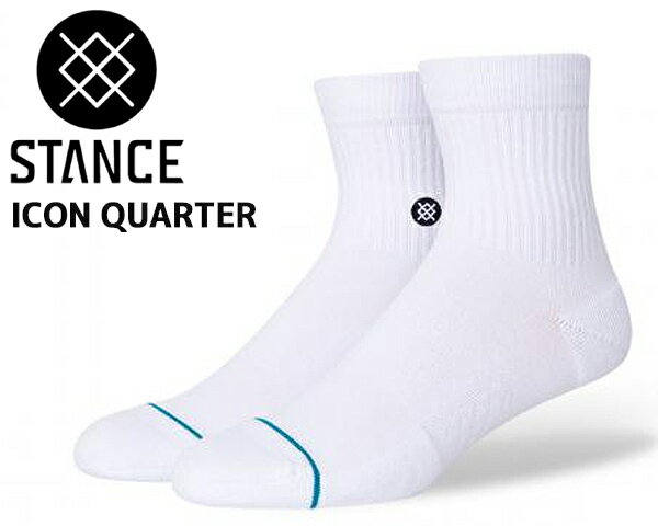 STANCE ICON QUARTER WHITE a356a21iqt-wht X^X\bNX ACR NH[^[ C Y NH[^[ zCg