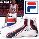 FILA STACK 2 WHITE/NAVY/RED mss23004-125 tB X^bN 2 WF[EX^bNnEX JERRY STACKHOUSE Xj[J[ obV VOl`[