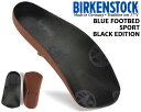 BIRKENSTOCK BLAUES FUSSBETT SPORT BLACK NORMAL 1