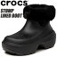 crocs STOMP LINED BOOT BLACK 208718-001 NbNX Xgv Ch u[c fB[X  ubN `L[\[ t@[