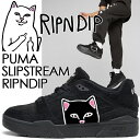 PUMA SLIPSTREAM RIPNDIP PUMA BLACK-PUMA WHITE 393538-02 v[} x bvfBbv XbvXg[ ubN Xj[J[ R{[V [h i[}