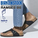 BIRKENSTOCK RAMSES BS(REGULAR FIT) BLACK 44791 ビルケンシュトック ラムゼス BS レギュラーフィット トング サンダル ブラック 鼻緒 Birko-Flor Made in Germany(4)