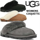 UGG WOMENS COQUETTE 5125 3COLOR アグ ウィメンズ コケット レディース スリッパ ミュール スリッポン ツインフェイスシープスキン(4)