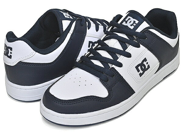 DC SHOES MANTECA 4 SN M SHOE WHITE/NAVY dm232003-wny ADYS100769 WNY ディーシーシューズ マンテカ 4 ホワイト ネイビー スニーカー スケートボード スケボー