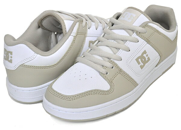 DC SHOES MANTECA 4 SN M SHOE WHITE/TAN dm232003-wt0 ADYS100769 WT0 ディーシーシューズ マンテカ 4 ホワイト タン スニーカー スケートボード スケボー