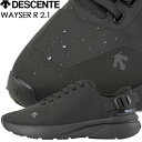 DESCENTE WAYSER R 2.1 BLACK dm2wjc10bk fUg EFCT[ R 2.1 Xj[J[ ubN h݌v JC Waterproof