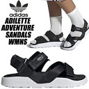 adidas ADILETTE ADV W CBLACK/FTWWHT/OWHITE hp2184 アディダス アディレッタ アドベンチャー サンダル ADVENTURE SANDALS コアブラック ホワイト アウトドア ストラップ