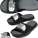 THE NORTH FACE TRIARCH SLIDE TNF BLACK/TNF WHITE nf02356-kw m[XtFCX gA[` XCh ubN T_ NbV