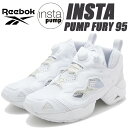 Reebok INSTAPUMP FURY 95 FTWWHT/PURGRY/FTWW 100008356 [{bN CX^|vt[[ 95 zCg 106541 |v Xj[J[