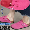 BIRKENSTOCK BOSTON VL SHEARLING (NARROW FIT) FUCHSIA TULIP 1025552 rPVgbN {Xg VAO i[ sN i[tBbg fB[X T_ ~[ XG[hU[ NbO