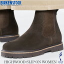 BIRKENSTOCK HIGHWOOD SLIP ON (NARROW FIT) MOCCA 1025756 ビルケンシュトック ハイウッド スリッポン ナローフィット サイドゴアブーツ チェルシー モカ