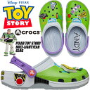 crocs TOY STORY BUZZ CLASSIC CLOG BLUE GREY 209545-0id クロックス トイストーリー バズ クラシック クロッグ バズライトイヤー ディズニー ピクサー サンダル ミュール