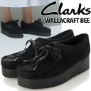 CLARKS WALLACRAFT BEE BLACK SUEDE 26173497 N[NX Ntgr[ ubNXG[h fB[X  EGbW