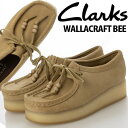 CLARKS WALLACRAFT BEE MAPLE SUEDE 26173498 N[NX Ntgr[ [v XG[h fB[X  EGbW JV