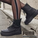 PUMA DINARA BOOT PUMA BLACK 394786-01 v[} EBY fBi[ u[c fB[X ubN 