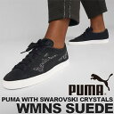 PUMA SUEDE WITH SWAROVSKI CRYSTALS PUMA BLACK 396352-02 v[} XEF[h EBY XtXL[ NX^ fB[X ubN Xj[J[