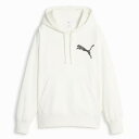 PUMA WITH SWAROVSKI CRYSTALS OVER SIZE HOODED PUMA WHITE 622250-65 プーマ ウィメンズ スワロフスキー・クリスタル オーバーサイズ フーディー パーカー ホワイト スワロフスキー クリスタル 2