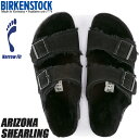 BIRKENSTOCK ARIZONA SHEARLING (NARROW FIT) BLACK 0752663 rPVgbN A]i VAO i[ i[tBbg fB[X ubN XG[hU[ XL{A T_ xAU[